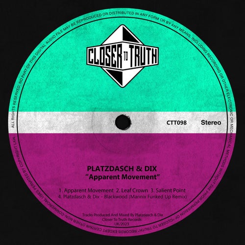 Platzdasch & Dix - Apparent Movement [CTT098]